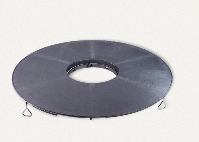 Moesta BBQ-Disk Feuerplatte inkl. Höhenversteller Gußplatte 75 cm